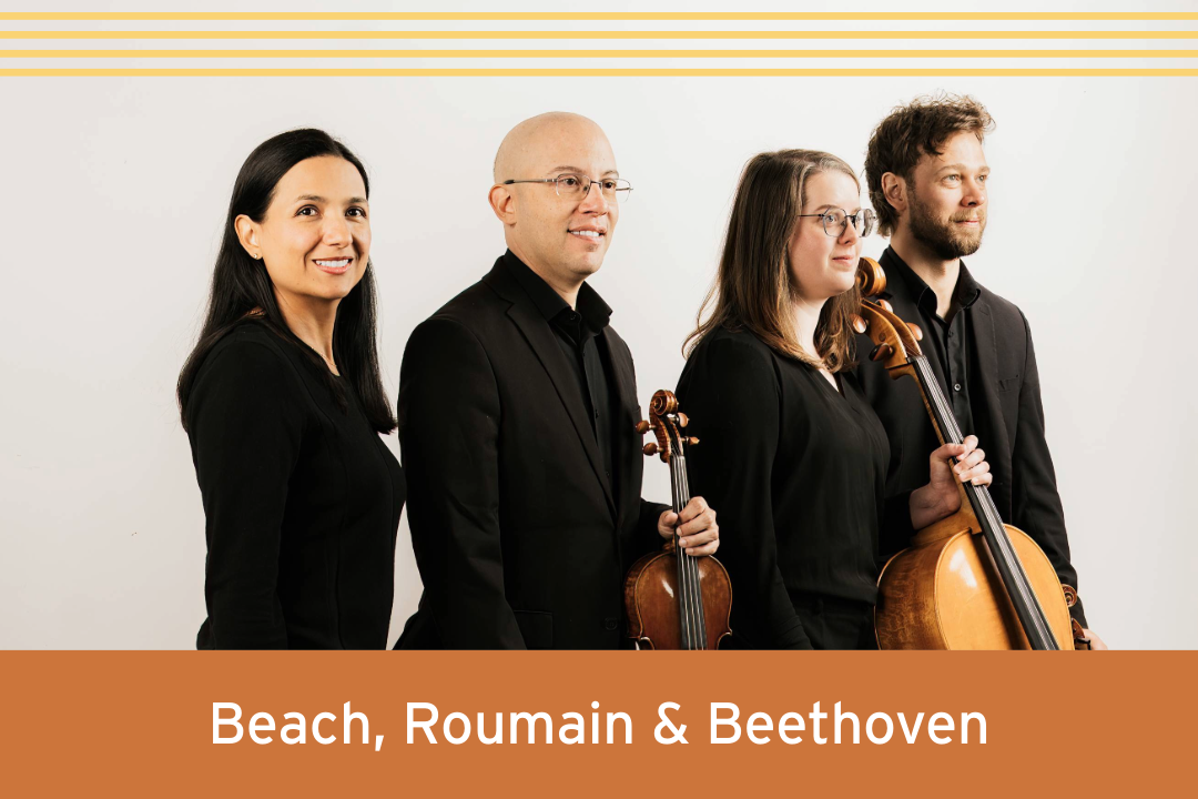 Concert 3: Beach, Roumain &  Beethoven
