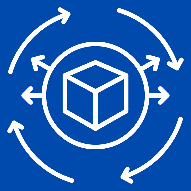 Elastic scalability icon