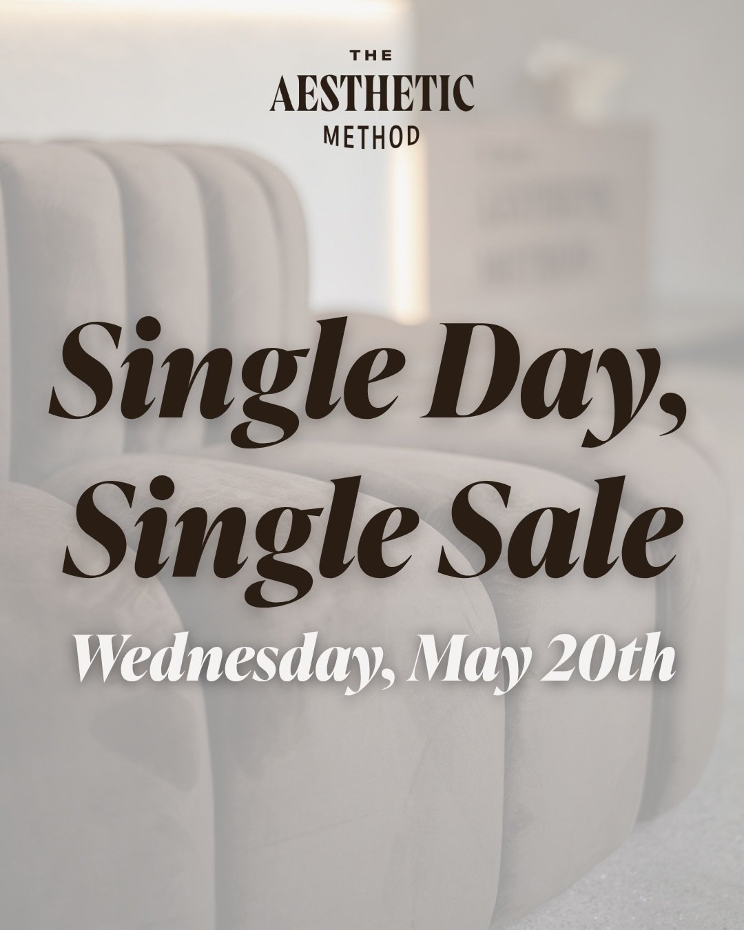 ONE WEEK 🗓️

Until our annual sale on single sessions of our most requested services. 

Mark your calendar!
Swipe through to see what sessions are available and what to do next Wednesday May 20th ☎️📲📞🗓️🚨💉