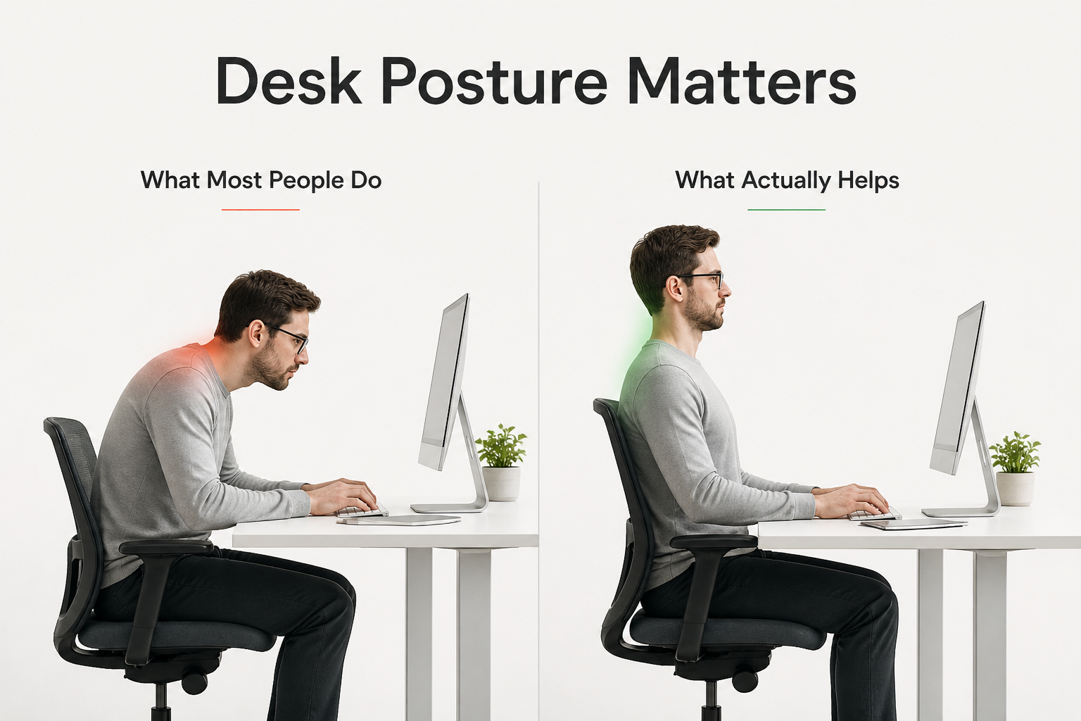 Neck Pain from Desk Work in Brooklyn: Why Stretching Isn’t Fixing It (And What Actually Does)