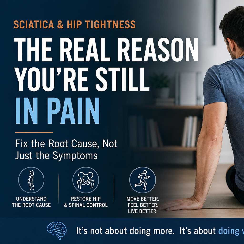 Why Stretching Your Hips Isn’t Fixing Your Sciatica or Back Pain