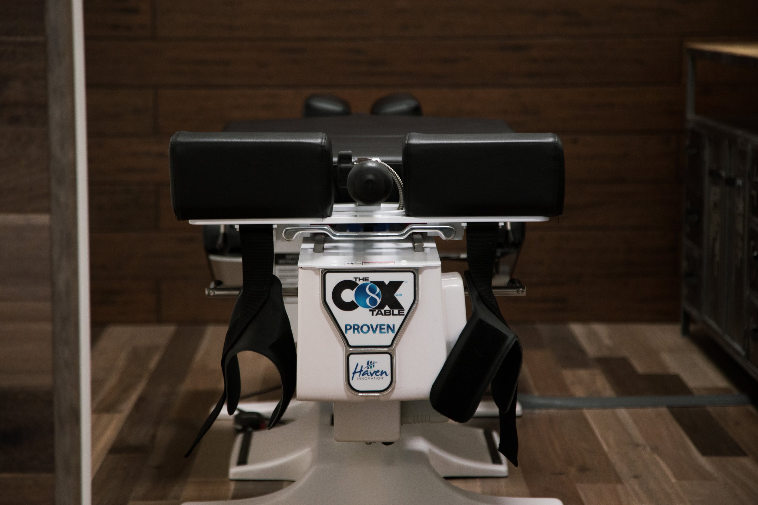 COX spinal decompression table at Functional Rehab in Gowanus Brooklyn