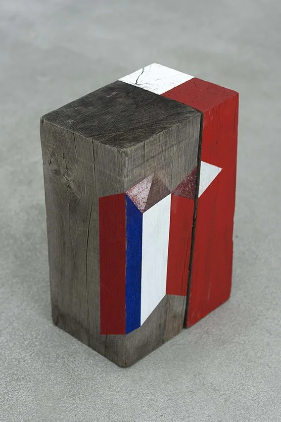 ‘Soulmate’ 2021
tempera on oak
50 x 27 x 35cm