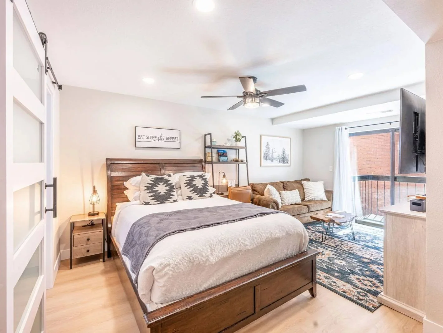 Second sleeping area in Park City 2-bedroom vacation condo