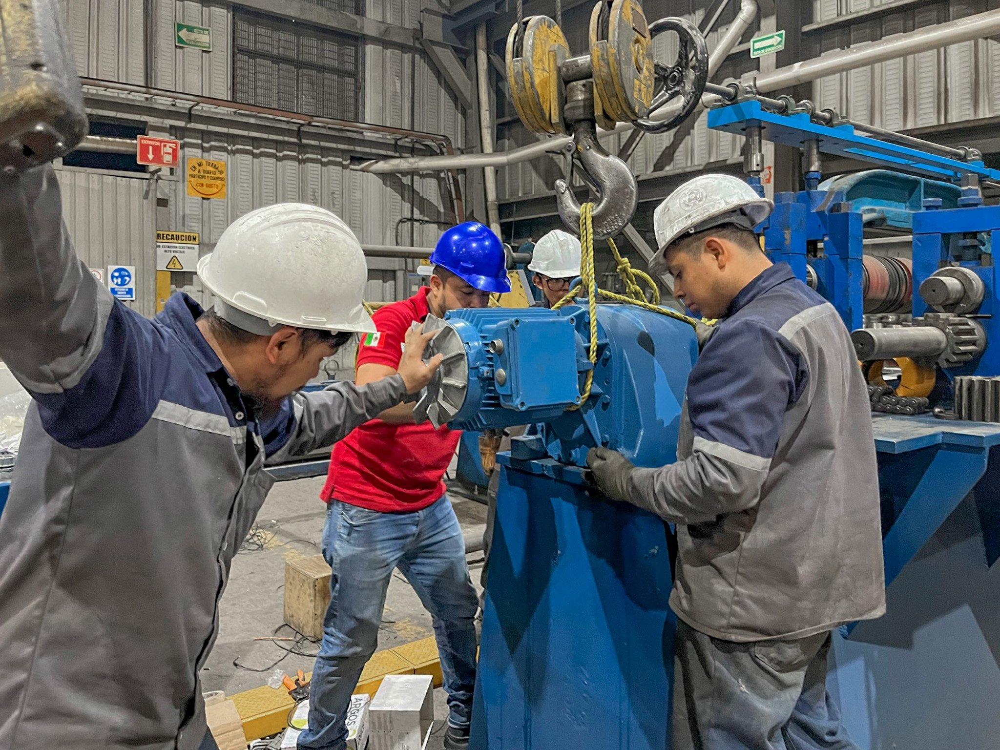 Mantenimiento de maquinaria industrial