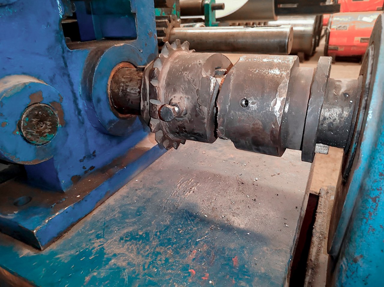 Reconstrucción retrofit de Máquina embobinadora slitter