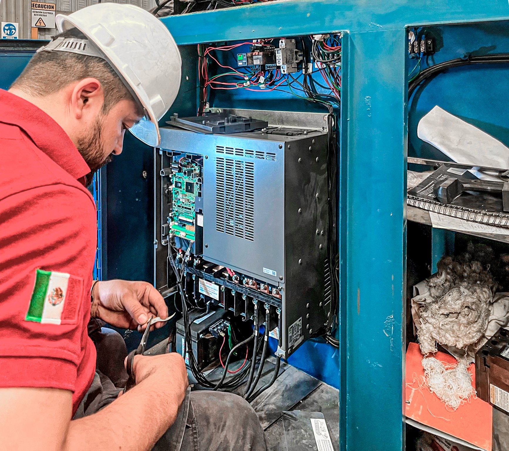 Reconstrucción retrofit de Máquina embobinadora slitter