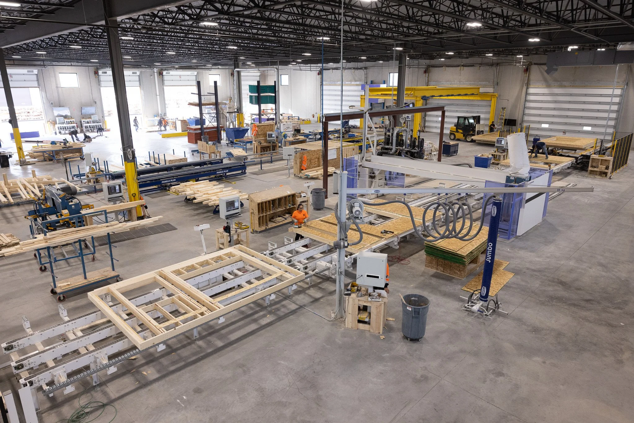 JL Schwieters wall panel and framing manufacturing campus in Hugo, MN