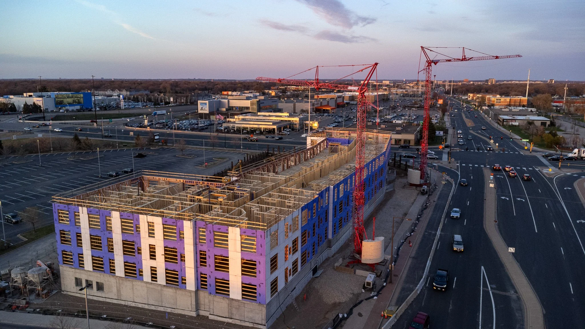 Rosalyn Apartments framed by JL Schwieters in bloomington Mn