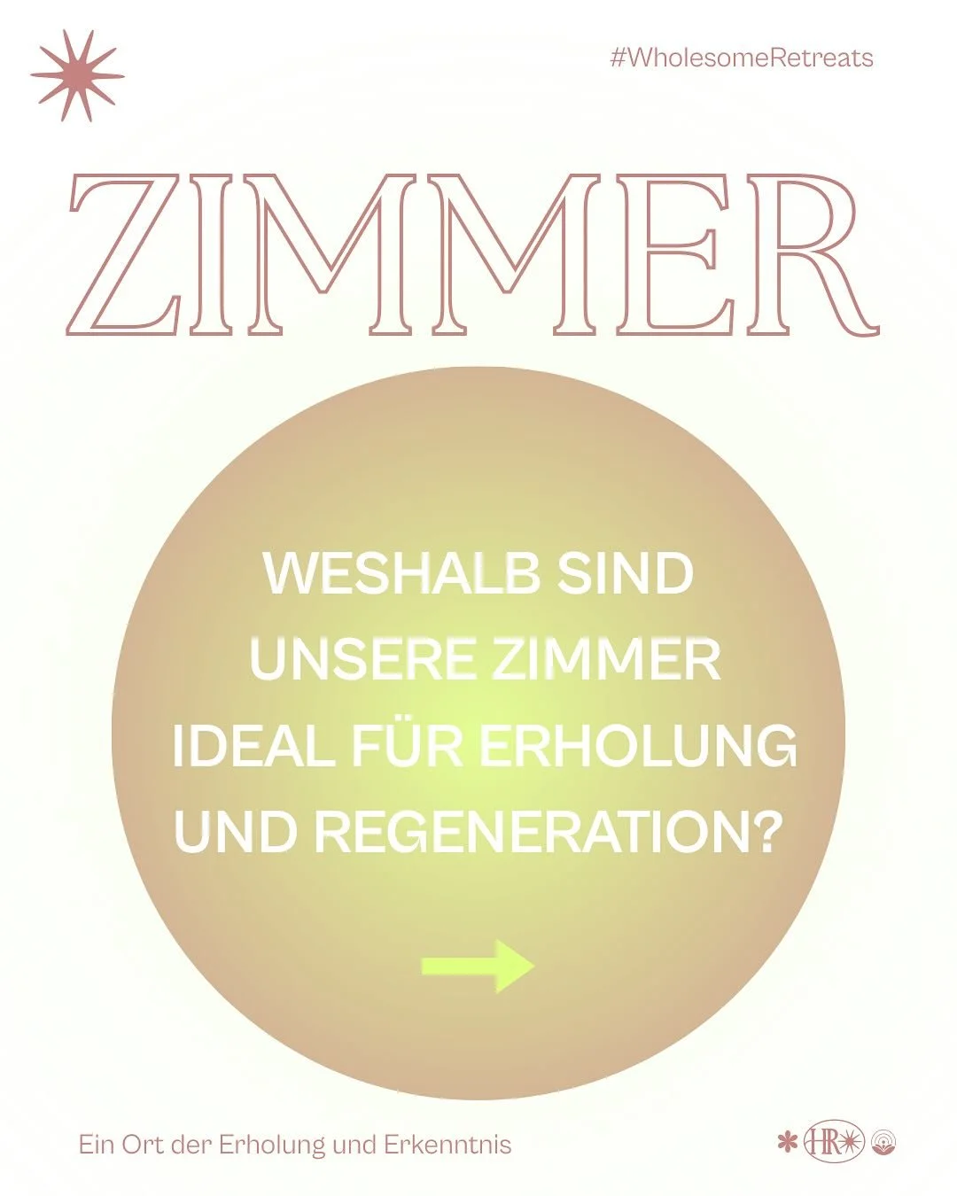 🛏️ Ankommen. Aufatmen. Da sein. ✨☀️🌙
Unsere Zimmer sind wohltuend, neutral (-warm) und voller Ruhe.
Kein Schnickschnack &ndash; aber alles, was du brauchst, um abzuschalten:
Natur vor dem Fenster, Stille im Raum und klare Energie. 🌿

👉 Ideal f&uu