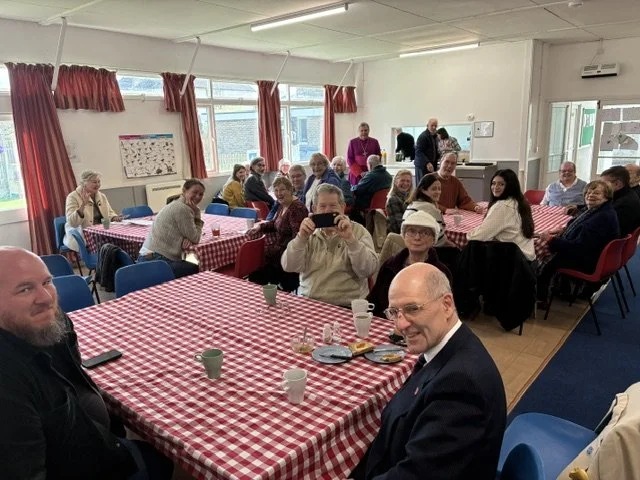 Church Members at Parish Breakfast
