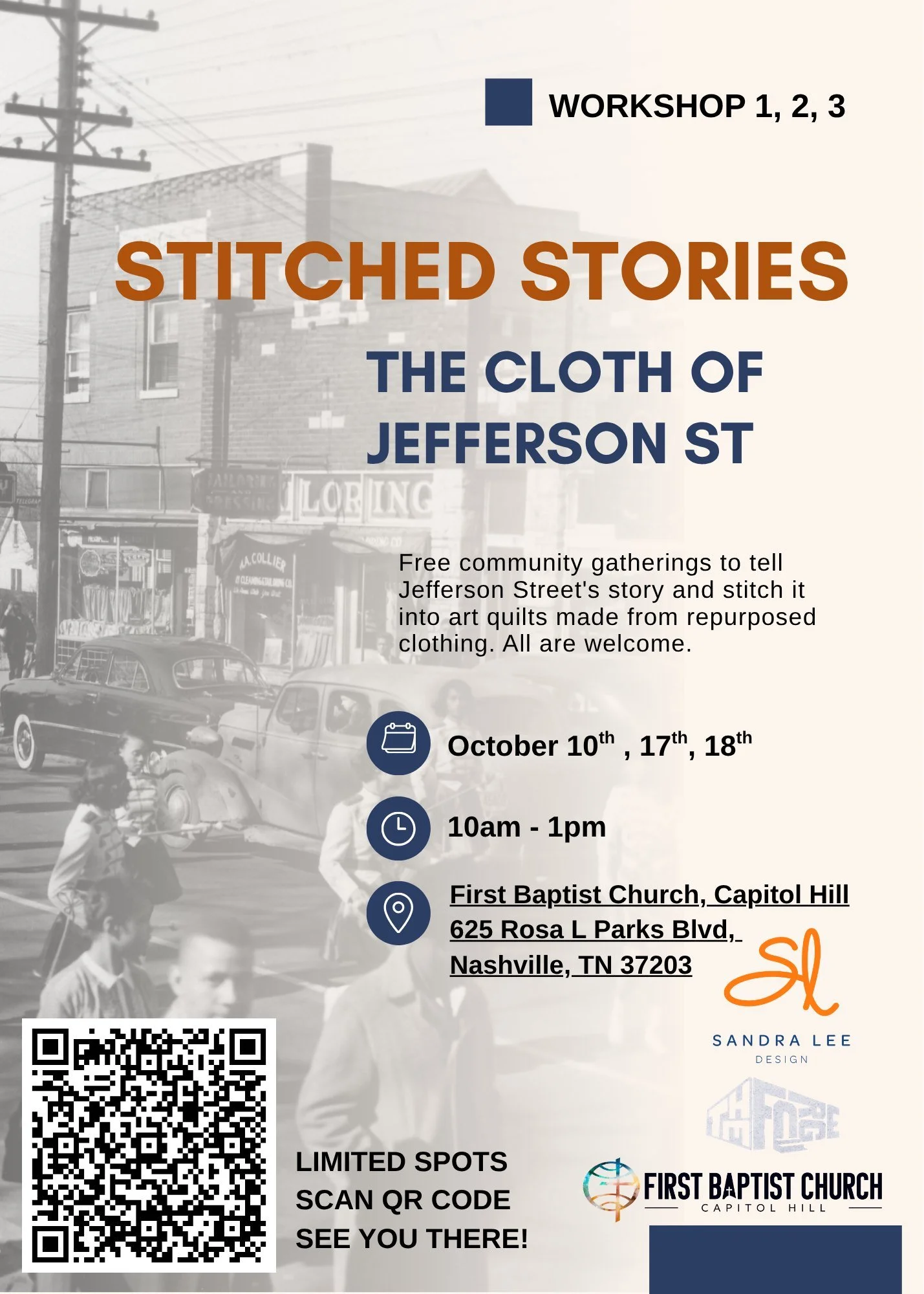 Jefferson Street has always carried stories of creativity, community, resilience and culture. Now, those stories are being stitched together in a powerful new way.

We&rsquo;re excited to share Stitched Stories: The Cloth of Jefferson Street, a free 