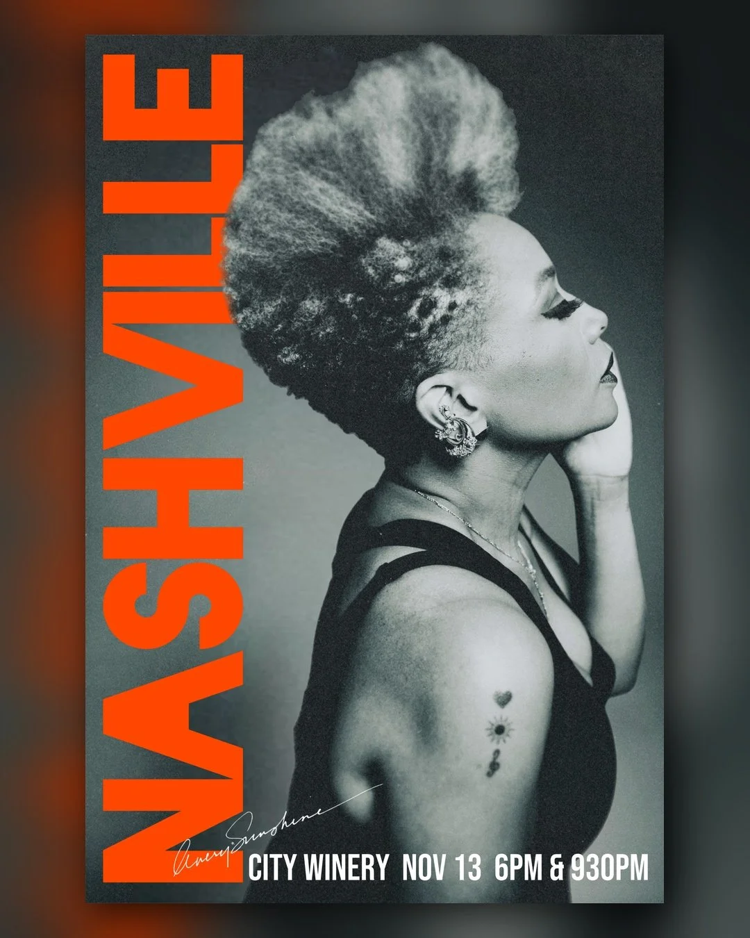 Nashville, get ready for a night of incredible music! 🎶

The North Nashville Arts Coalition is proud to show our support for GRAMMY&reg; Award-winning artist Avery*Sunshine as she returns to Nashville for TWO shows at City Winery on Friday, November