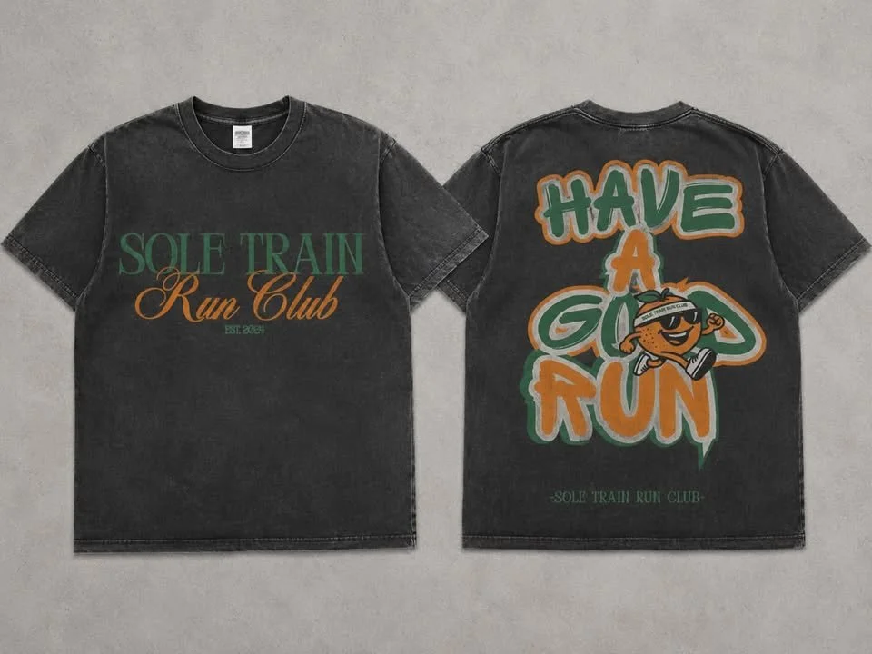 Sole Train Run Club –Mineral Wash Black