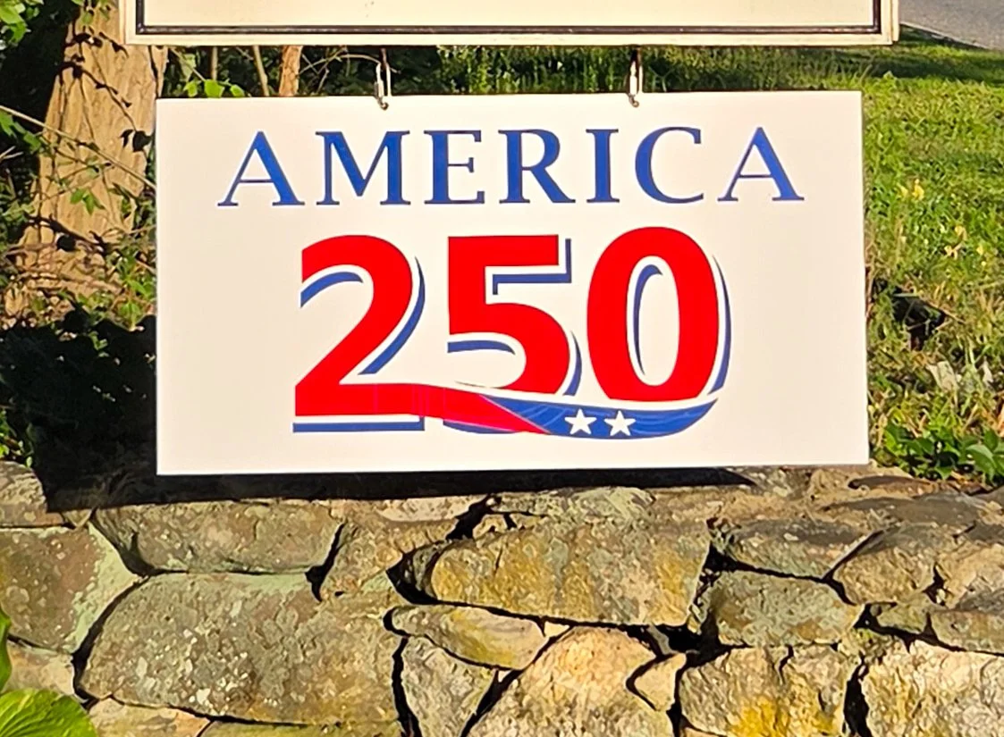 Vinyl on Dibond Panel, Installed as Sign Addition