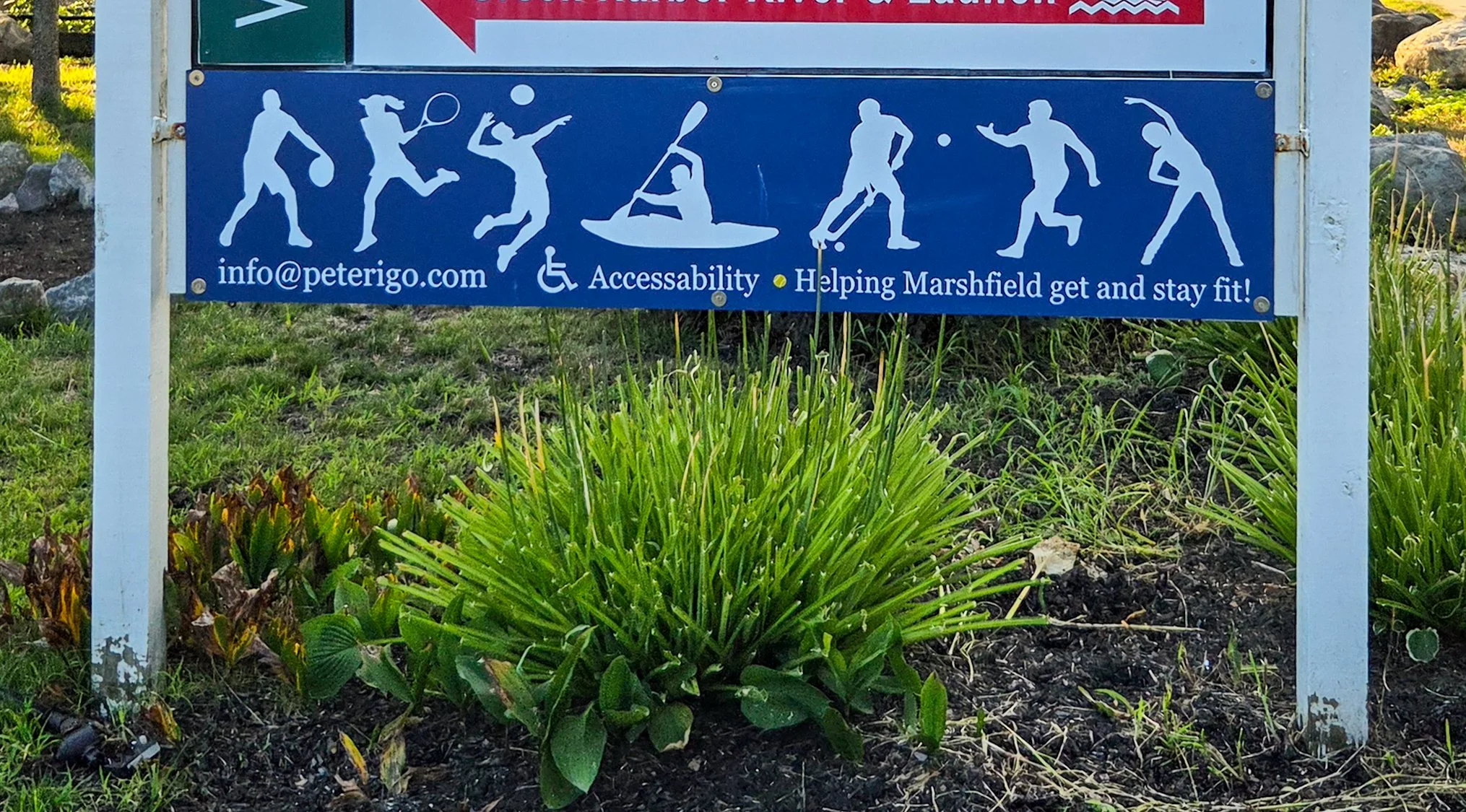Vinyl on Dibond Panel, Installed as Sign Addition