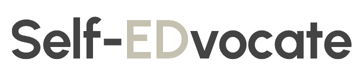 Self-EDvocate.  self-edvocate