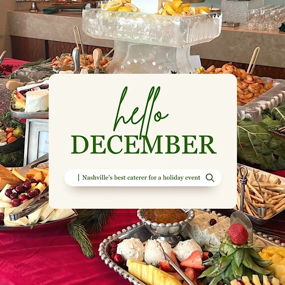 'Tis the season to be jolly! 🎄🎁 The holidays are officially here and we&rsquo;re ready to make them delicious! This season, we&rsquo;ll be sharing some of our family recipes, some behind-the-scenes moments from the weddings &amp; events that fill o