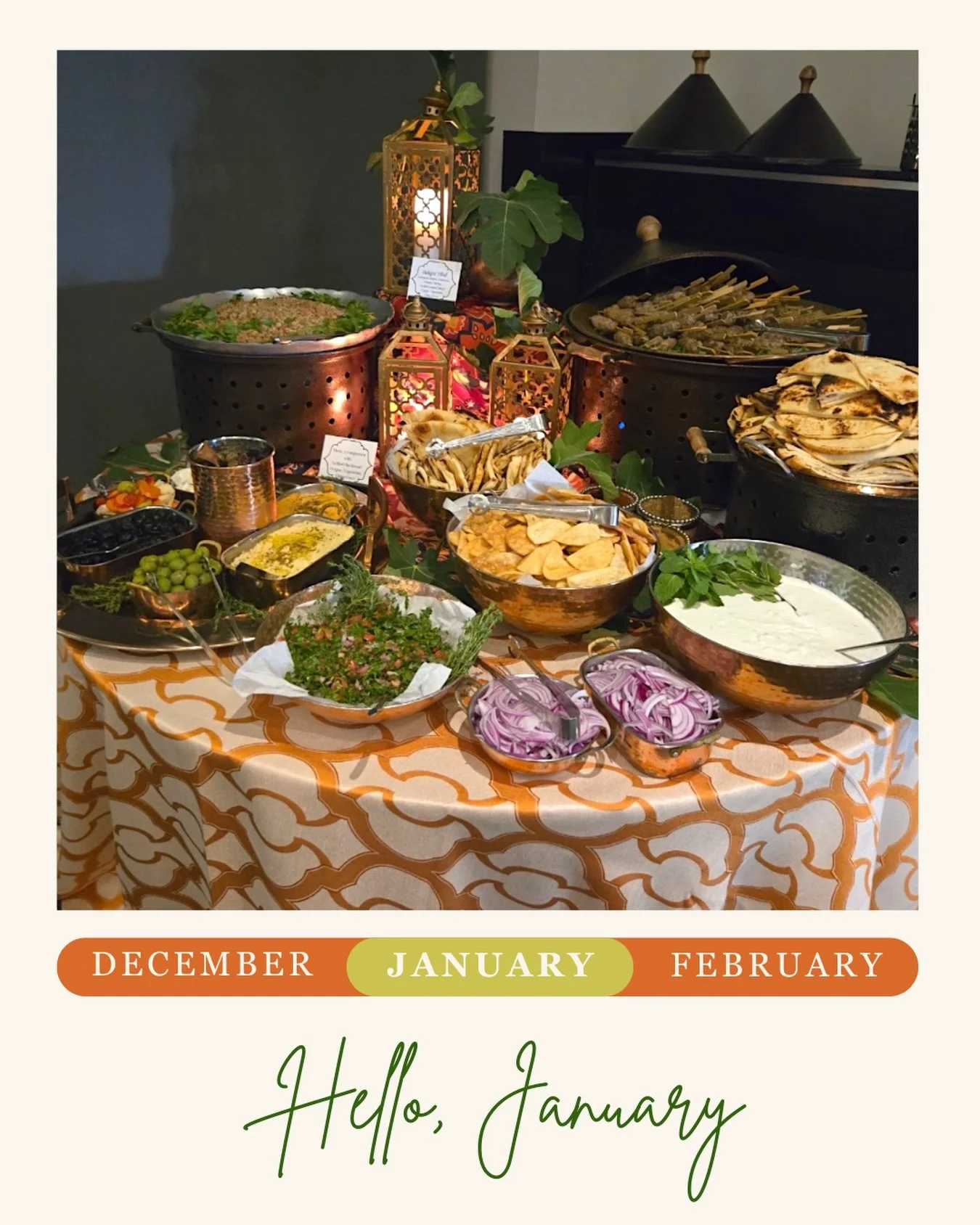 Hello, January! ✨ It&rsquo;s a new year with new celebrations. If you got engaged over the holidays, congratulations! Let&rsquo;s make your big day delicious. From a variety of events to healthy recipes and everything in between, cheers to a fresh st