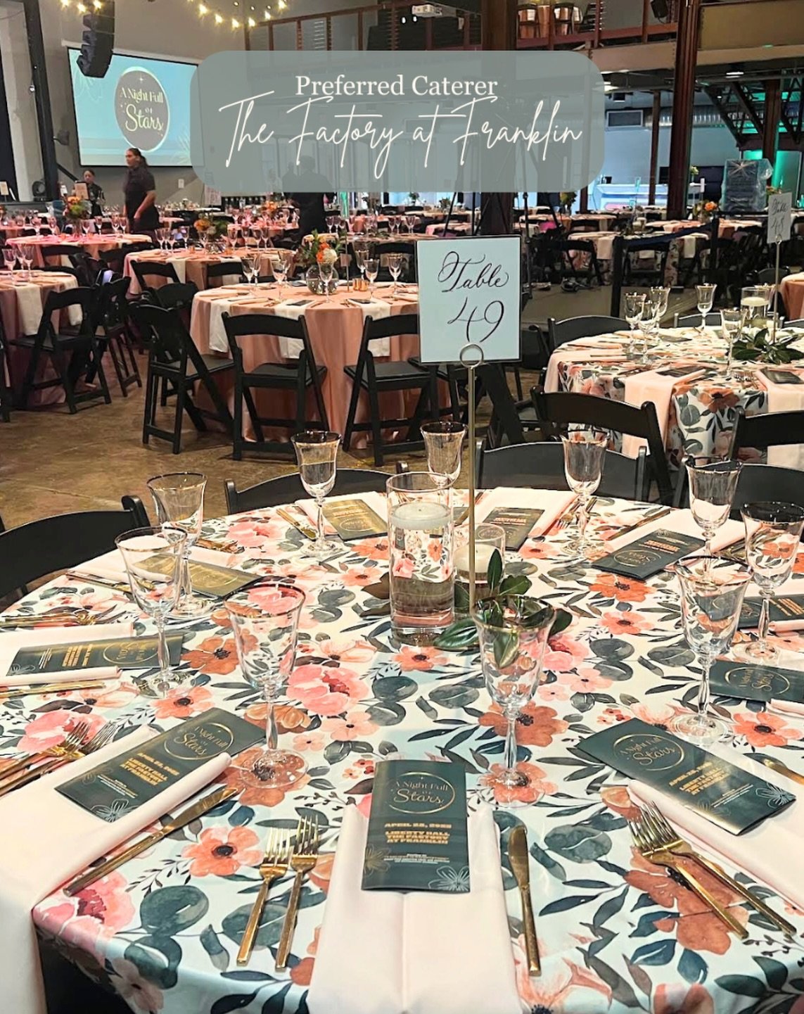 Trusted partnerships make all the difference. &hearts;️ We&rsquo;re proud to be a preferred caterer at @thefactoryatfranklin, serving thoughtfully crafted cuisine for corporate events of all sizes&mdash;from meetings to milestone moments! Looking to 