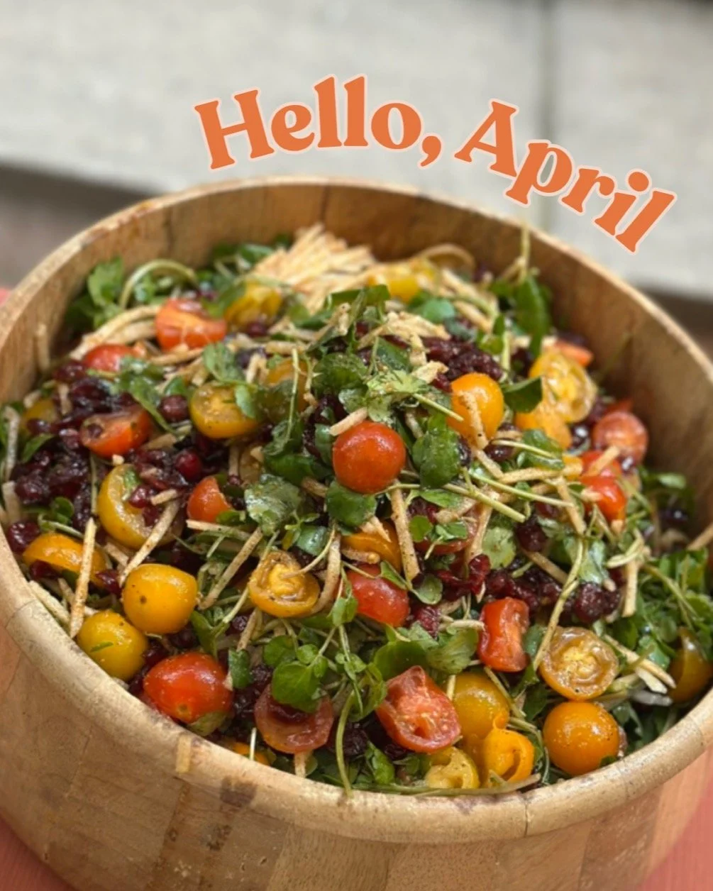 Serving up April the way it should be&mdash;fresh herbs, crisp greens, and flavors that feel like sunshine. 🥗 Spring catering never tasted so good! Looking to have your event or wedding catered by our team? Click the link in our bio for information