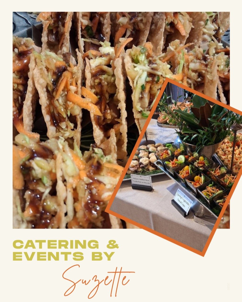 There's not much we love more than an elegant evening reception! 🍴 We had a wonderful time catering delish bites (think: individual tomato pies &amp; hickory rubbed beef tenderloin on biscuits) for our friends at @studiotenn. To cater your own event