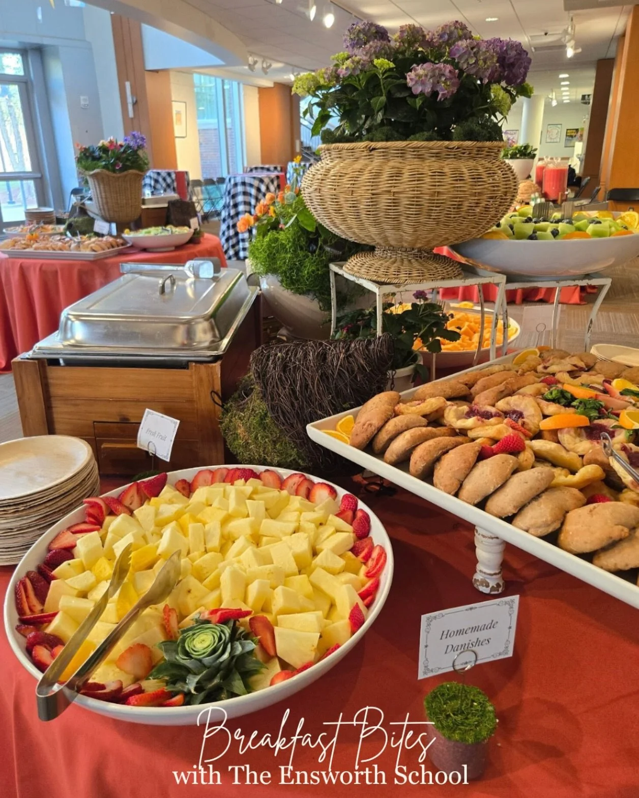 There&rsquo;s nothing more sweet than grandparent&rsquo;s day at school 🥹 We had a wonderful morning with our friends at @ensworthschool serving up breakfast bites for the young and young at heart &hearts;️ Looking to have your event catered? Click 