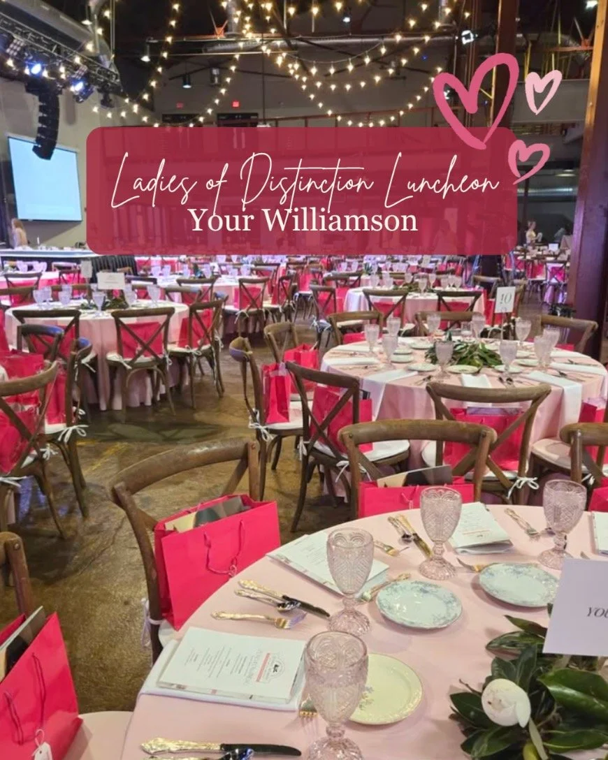 Think pink! 💗 It is always an honor to be included in helping with @yourwilliamson's Ladies of Distinction Luncheon. Looking to have your event catered by our team, too? Click the link in our bio for information.