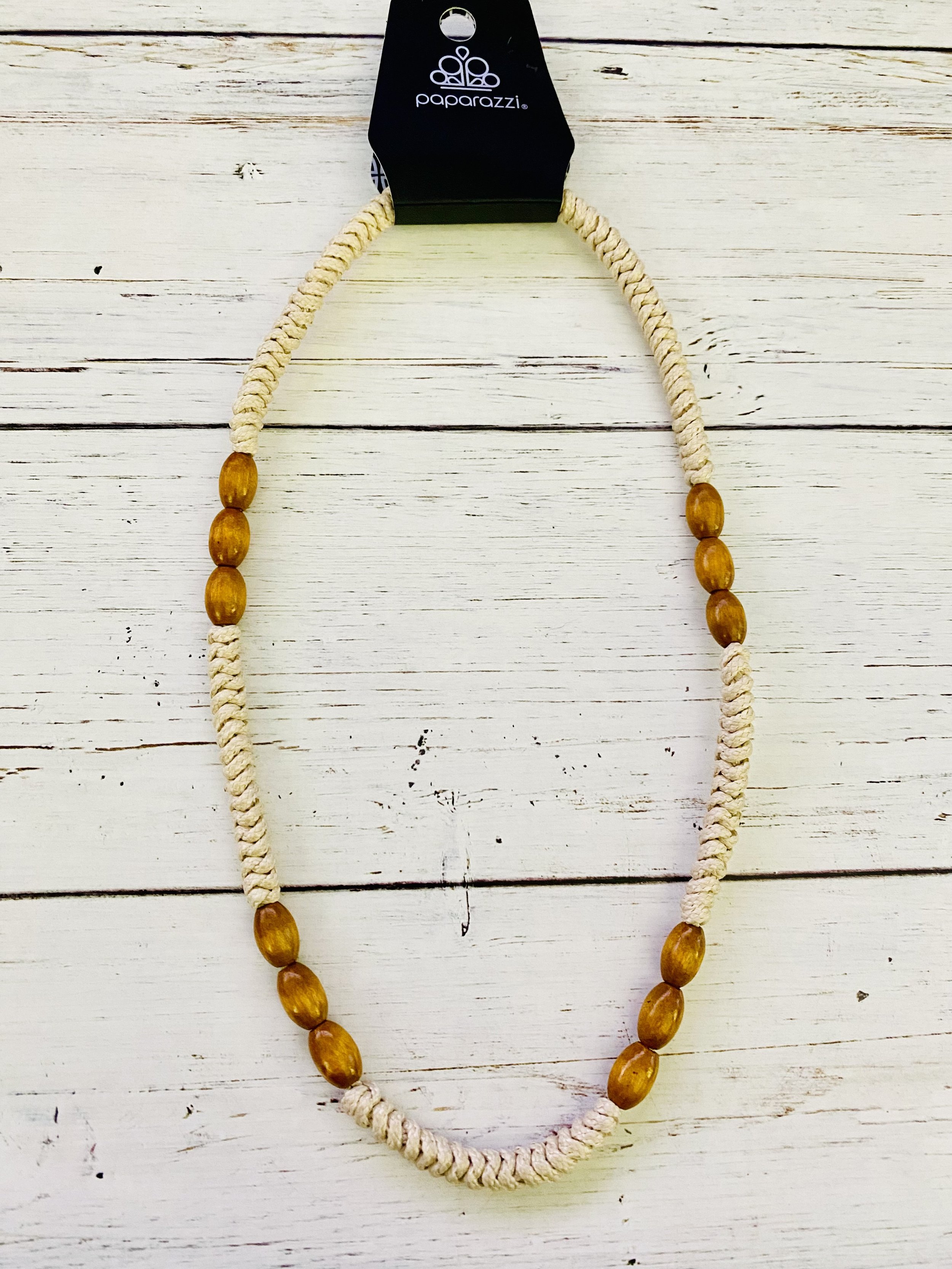Tahiti Tide - Brown Urban Necklace