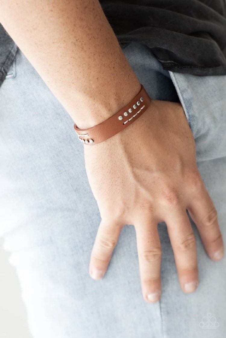Always An Adventure - Brown Urban Bracelet