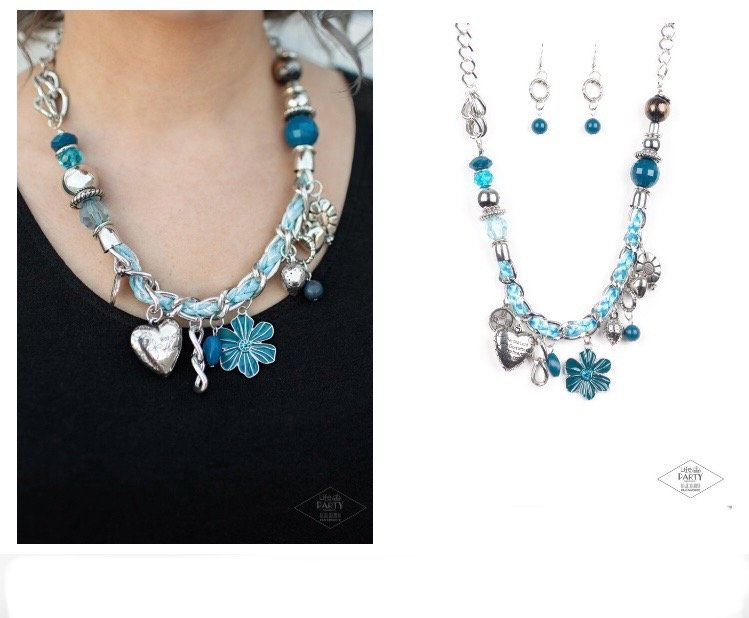 Charmed. I Am Sure - Blue Necklace