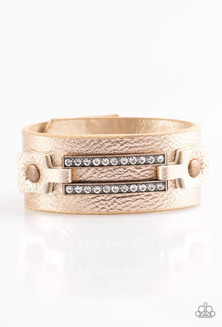Street Glam - Copper Urban Bracelet