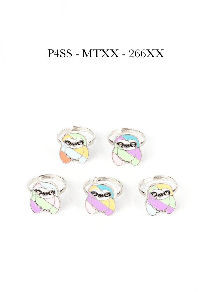 10-pack - Kung Fu Panda / Starlet Shimmer Rings