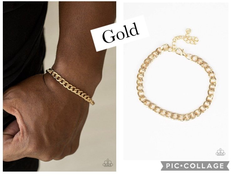 Halftime - Gold Urban Men's Bracelet