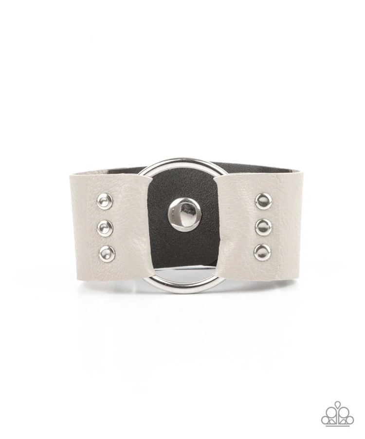 Moto Mayhem - Silver Urban Bracelet