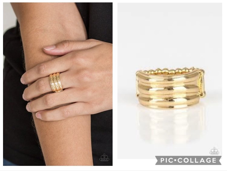 Rough Around The Edges - Gold Ring