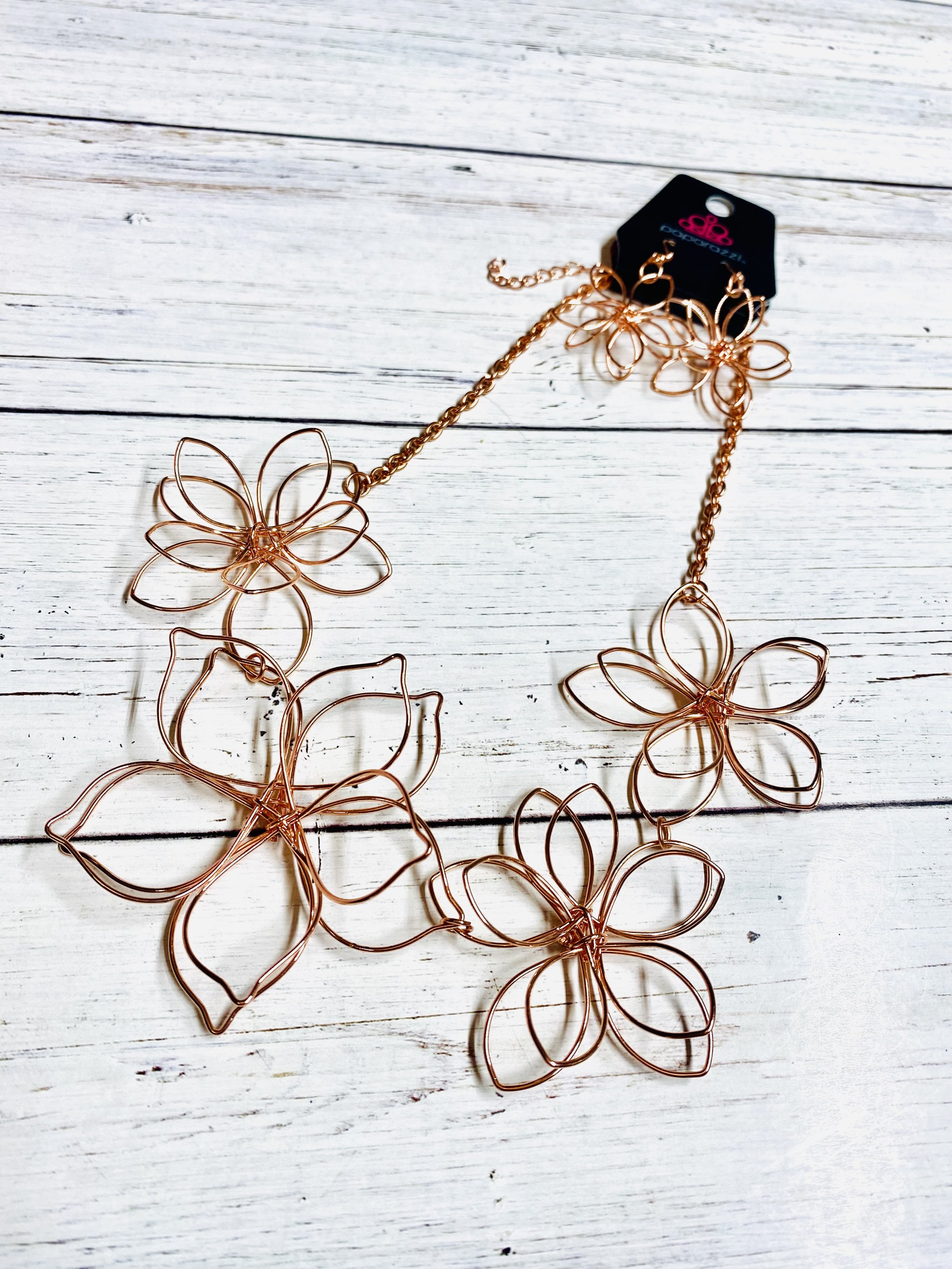 Flower Garden Fashionista - Copper