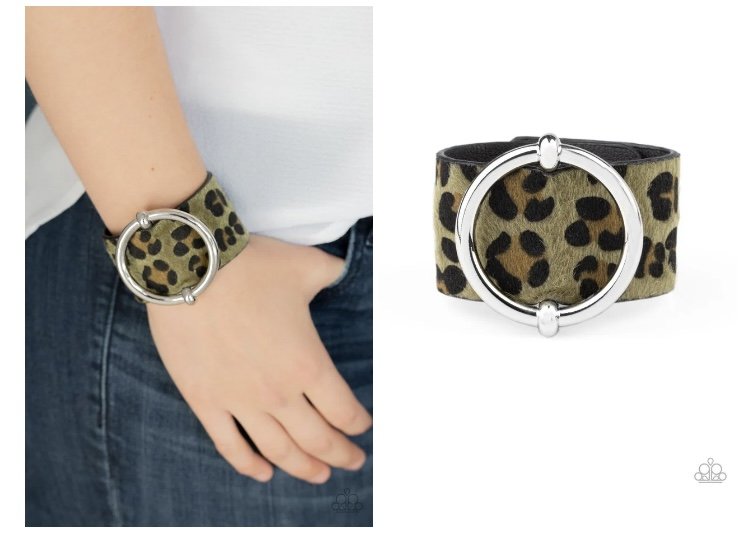Asking FUR Trouble - Green Urban Bracelet