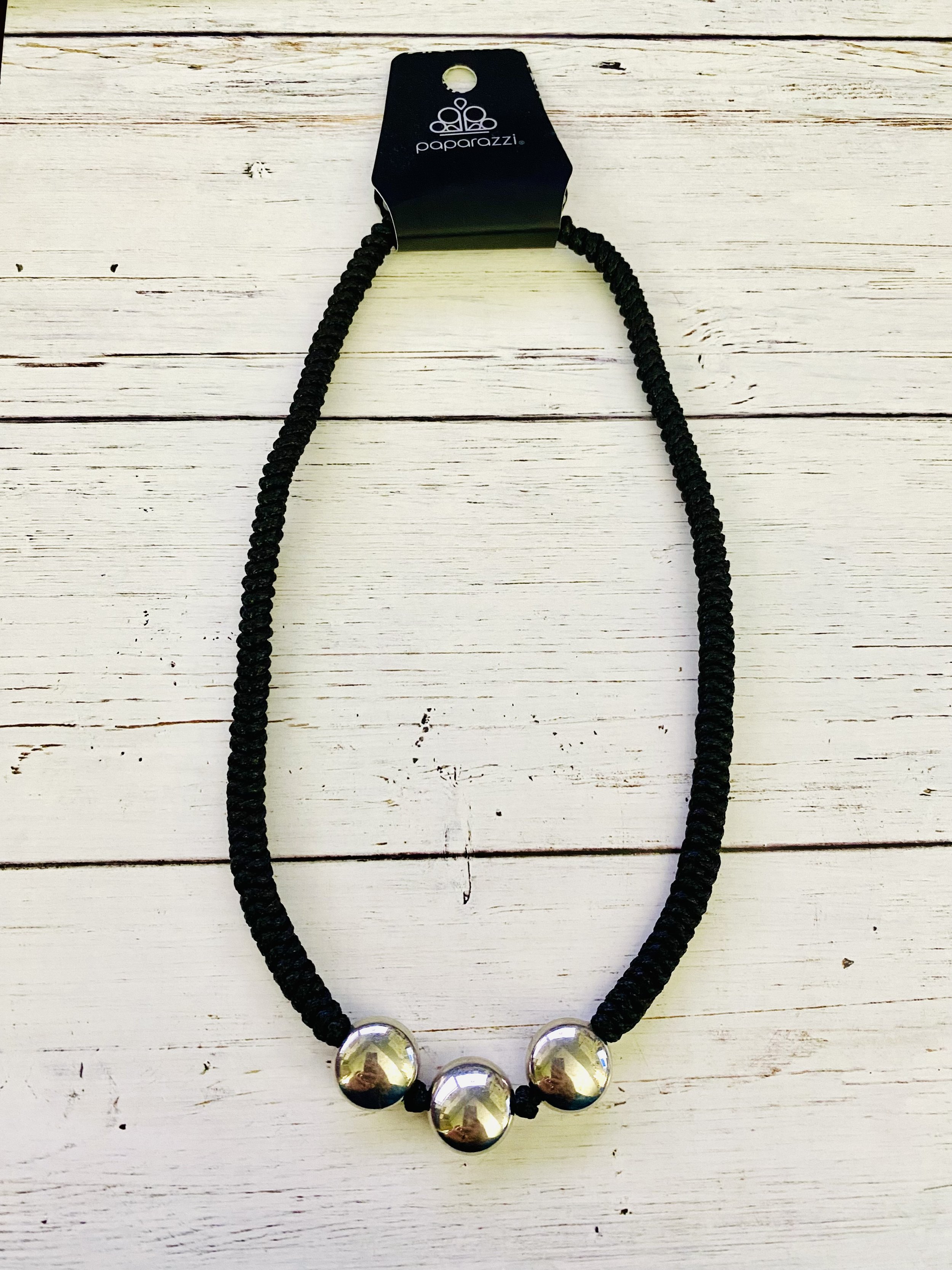 Pedal To The Metal - Black Urban Necklace