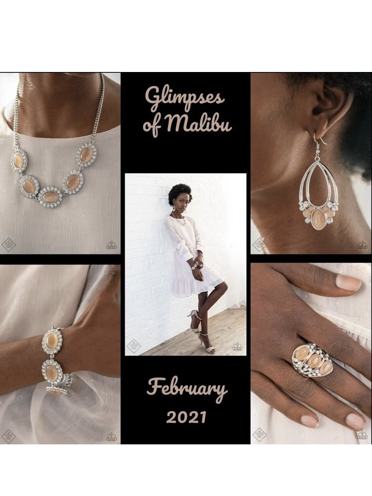 Glimpses of Malibu - 4 piece SET