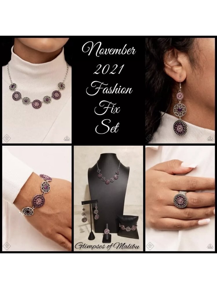 Glimpses of Malibu - 4 piece SET