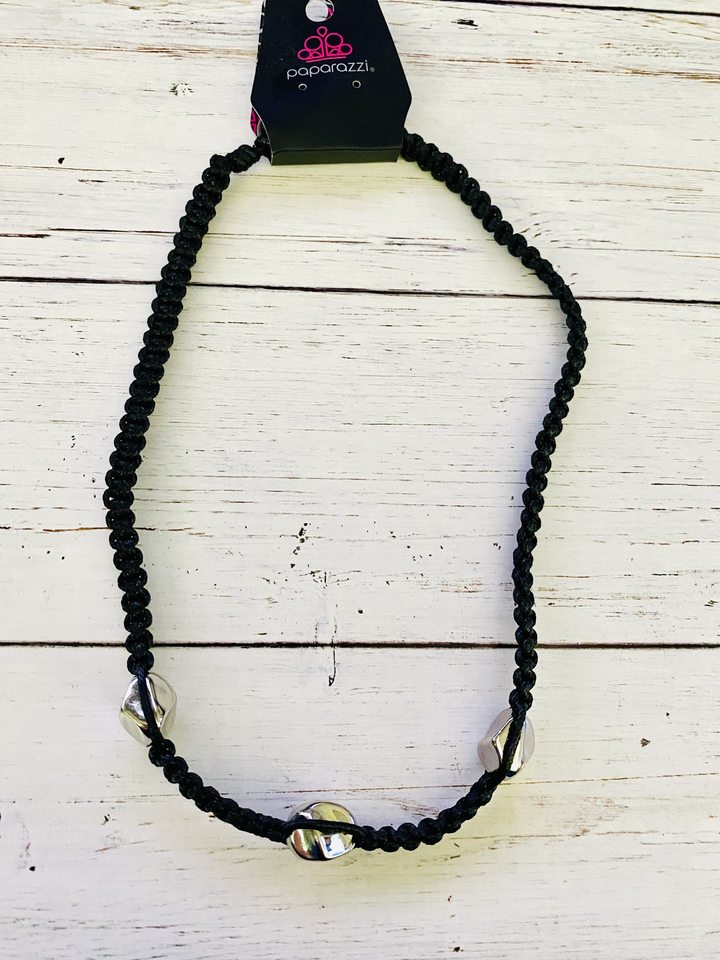 RIDER'S Block - Black Urban Necklace