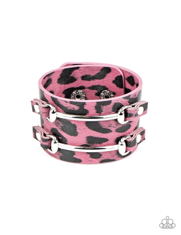 Safari Scene - Pink Urban Bracelet