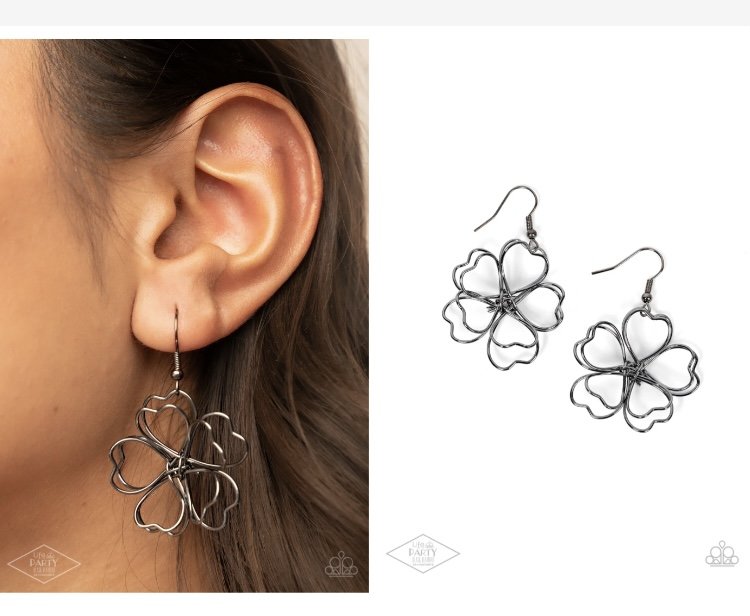 Daisy Double - Black/Gunmetal