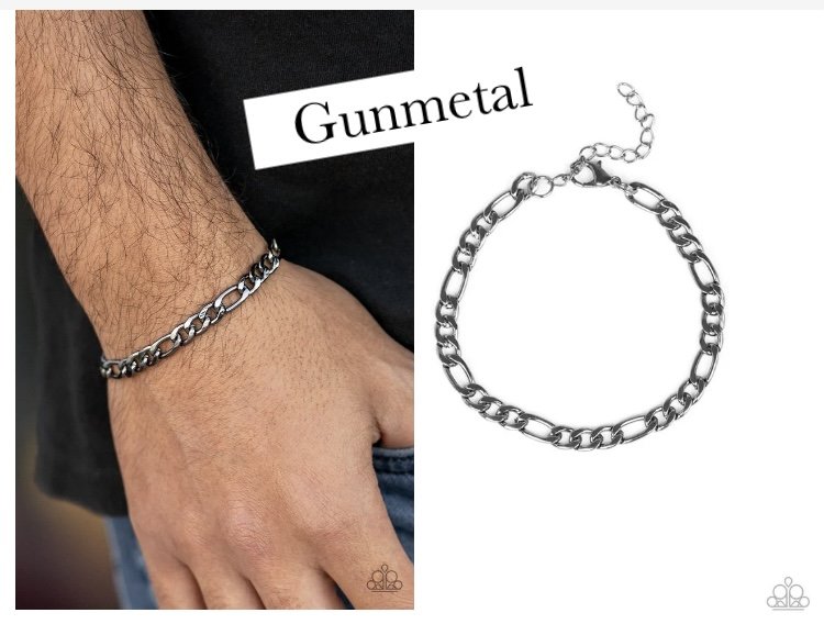 Roll Call - Black Urban Men's Bracelet