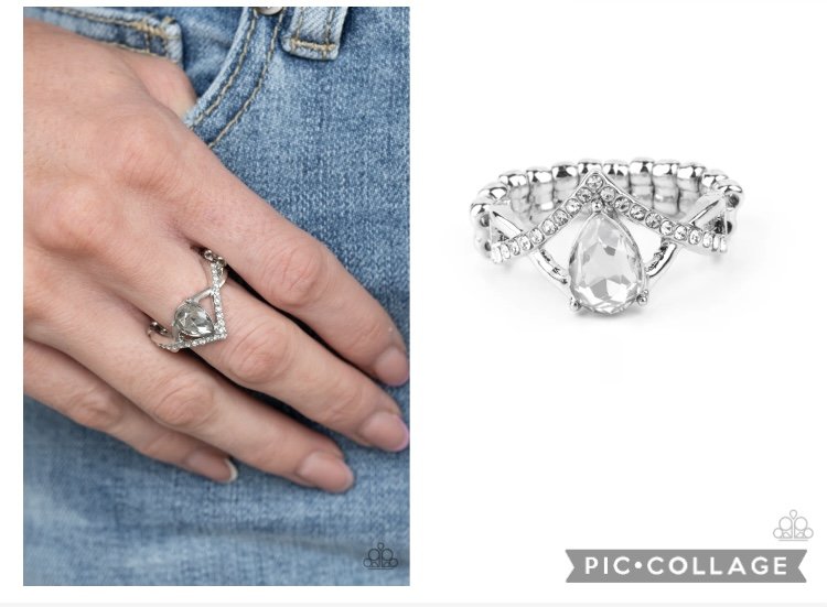 Remarkable Refinement - Silver Ring