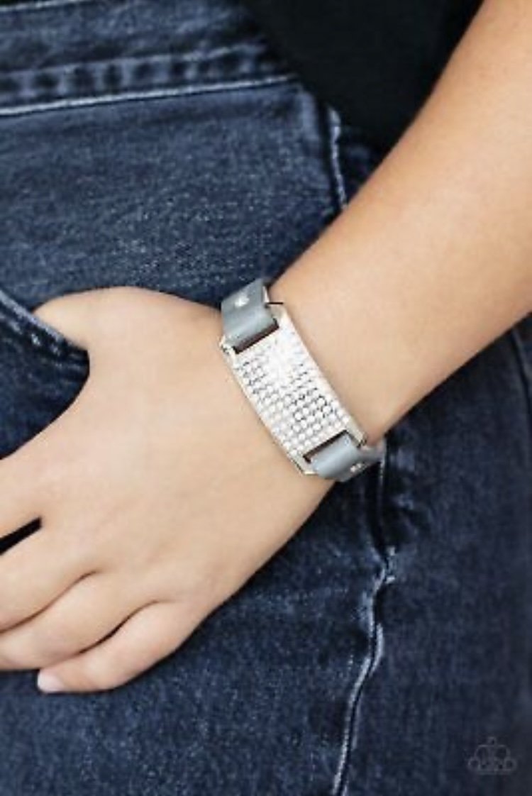 Urban Rivalry - Silver/Gray Urban Bracelet