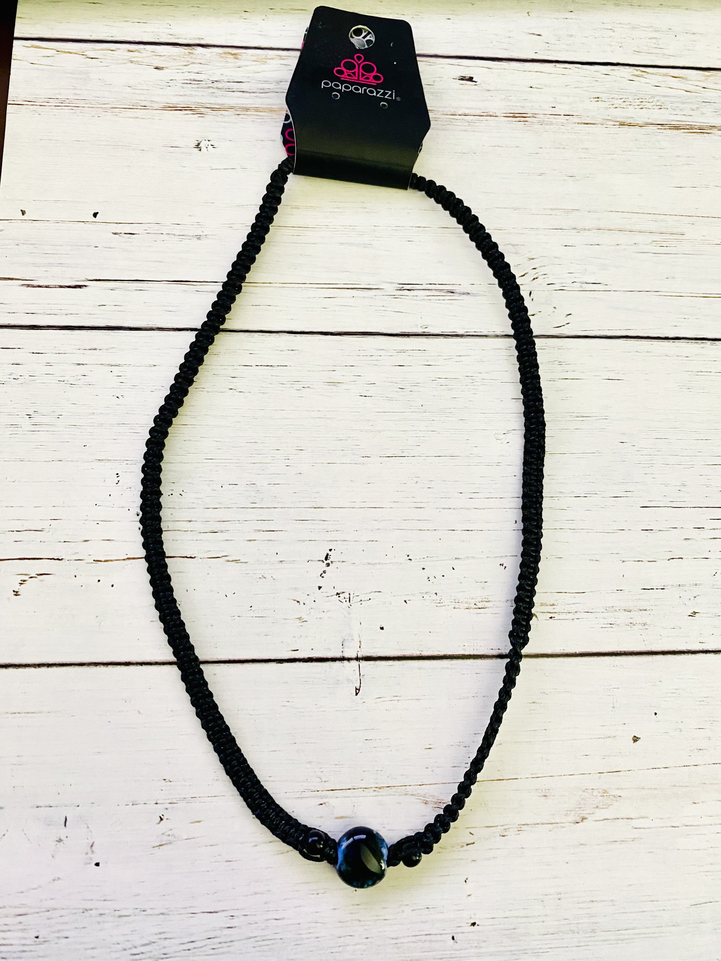 Go Climb A Mountain - Blue Urban Necklace