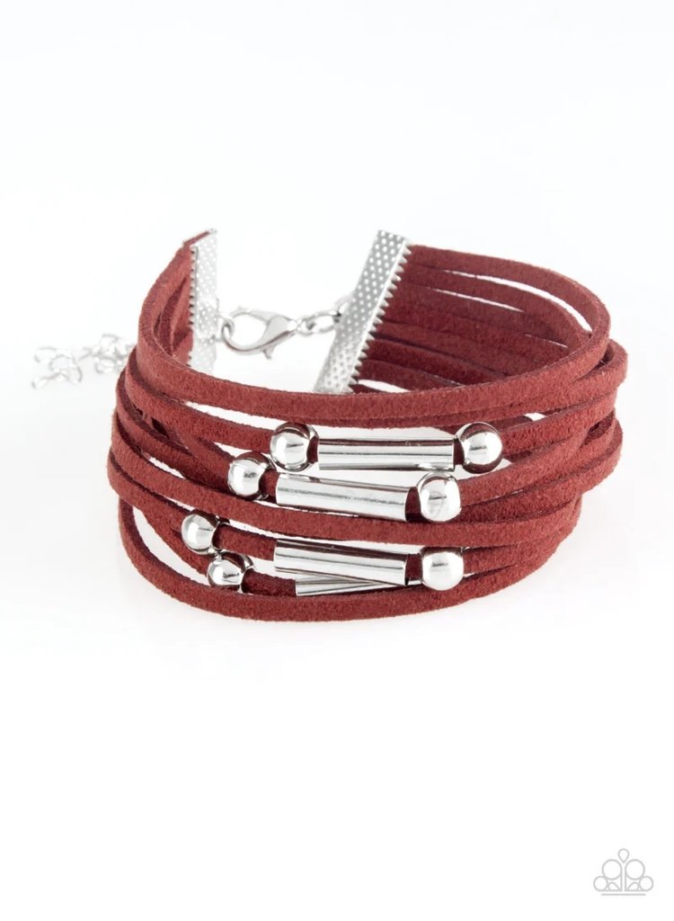 Back to BACKPACKER - Red Urban Bracelet