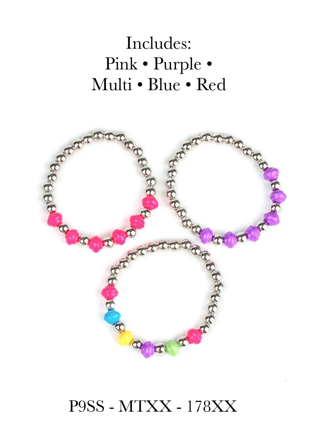 10-pack - Starlet Shimmer Bracelets